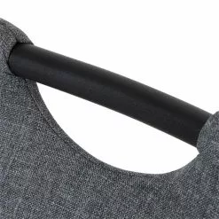 IDIMEX Esszimmerstuhl APOLLO Im 4er Set In Grau/schwarz Mit Stoffbezug -Sitzmöbel Verkaufsgeschäft 12275 6 N