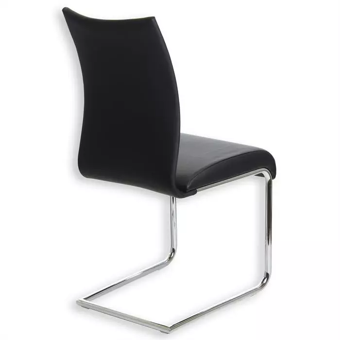 IDIMEX Schwingstuhl ALADINO Im 4er Set In Schwarz 5 IDIMEX Schwingstuhl ALADINO Im 4er Set In Schwarz – Bild 3