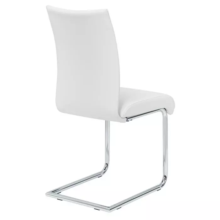 IDIMEX Schwingstuhl ALADINO Im 4er Set In Weiß 6 IDIMEX Schwingstuhl ALADINO Im 4er Set In Weiß – Bild 4