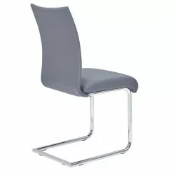 IDIMEX Schwingstuhl ALADINO Im 4er Set In Grau -Sitzmöbel Verkaufsgeschäft 12372 3