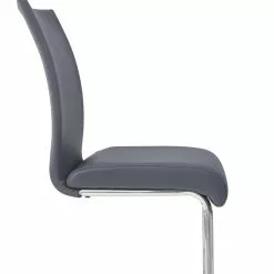 IDIMEX Schwingstuhl ALADINO Im 4er Set In Grau -Sitzmöbel Verkaufsgeschäft 12372 4