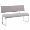 IDIMEX Esszimmerbank VILAS Stoffbezug In Grau