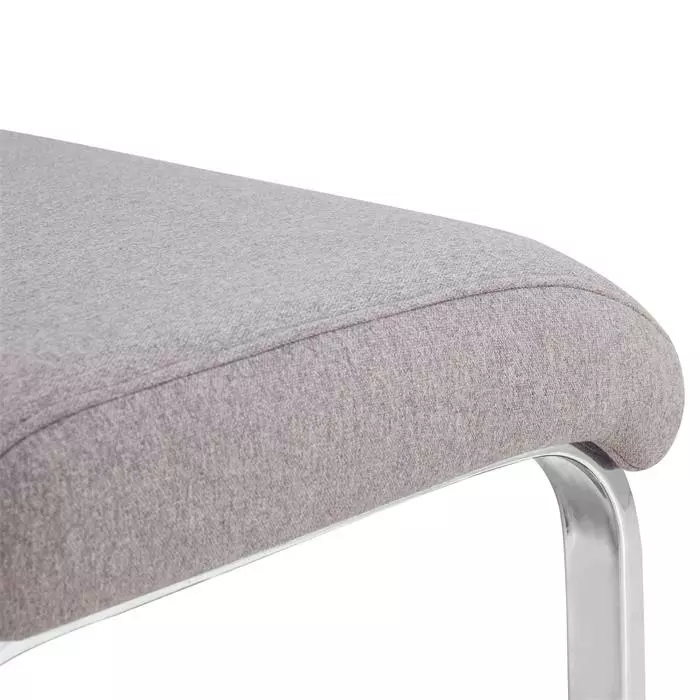 IDIMEX Esszimmerbank VILAS Stoffbezug In Grau 6 IDIMEX Esszimmerbank VILAS Stoffbezug In Grau – Bild 4