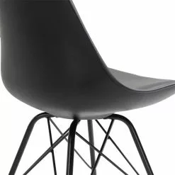 IDIMEX Esszimmerstuhl VALLEY Im 2er Set In Schwarz -Sitzmöbel Verkaufsgeschäft 12396 4