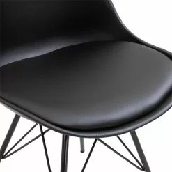 IDIMEX Esszimmerstuhl VALLEY Im 2er Set In Schwarz -Sitzmöbel Verkaufsgeschäft 12396 5