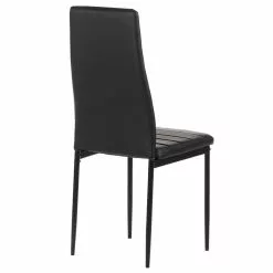 IDIMEX Esszimmerstuhl NATHALIEim 4er Set In Schwarz/schwarz -Sitzmöbel Verkaufsgeschäft 12550 2 N1