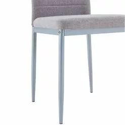 IDIMEX Esszimmerstuhl NATHALIE Im 4er Set In Grau -Sitzmöbel Verkaufsgeschäft 12555 4