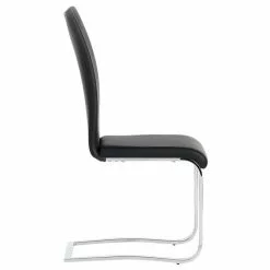 IDIMEX Schwingstuhl SABA Im 4er Set In Schwarz -Sitzmöbel Verkaufsgeschäft 12570 2 N1