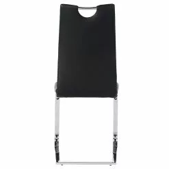 IDIMEX Schwingstuhl SABA Im 4er Set In Schwarz -Sitzmöbel Verkaufsgeschäft 12570 3 N1