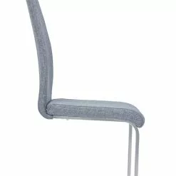 IDIMEX Schwingstuhl SABA Im 4er Set In Grau -Sitzmöbel Verkaufsgeschäft 12574 4