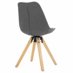 IDIMEX Esszimmerstuhl ISIDRO Im 2er Set In Grau -Sitzmöbel Verkaufsgeschäft 12620 5