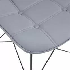 IDIMEX Esszimmerstuhl IMRAN Im 4er Set In Grau -Sitzmöbel Verkaufsgeschäft 12633 3