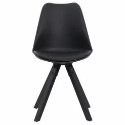 IDIMEX Esszimmerstuhl RETO Im 4er Set In Schwarz -Sitzmöbel Verkaufsgeschäft 12640 1