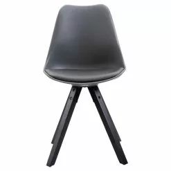 IDIMEX Esszimmerstuhl RETO Im 4er Set In Grau -Sitzmöbel Verkaufsgeschäft 12643 1