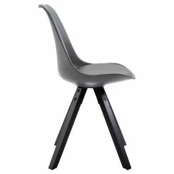 IDIMEX Esszimmerstuhl RETO Im 4er Set In Grau -Sitzmöbel Verkaufsgeschäft 12643 2