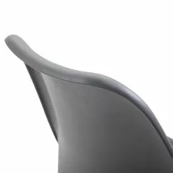 IDIMEX Esszimmerstuhl RETO Im 4er Set In Grau -Sitzmöbel Verkaufsgeschäft 12643 5