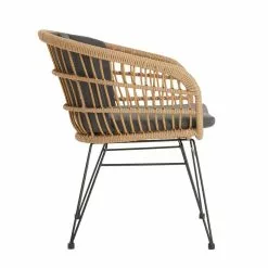 IDIMEX Esszimmerstuhl Gartenstuhl COSTA Im 2er Pack Mit Rattan -Sitzmöbel Verkaufsgeschäft 12665 3