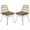 IDIMEX Esszimmerstuhl Gartenstuhl ENJOY Im 2er Set Mit Flechtrattan -Sitzmöbel Verkaufsgeschäft 12669 0