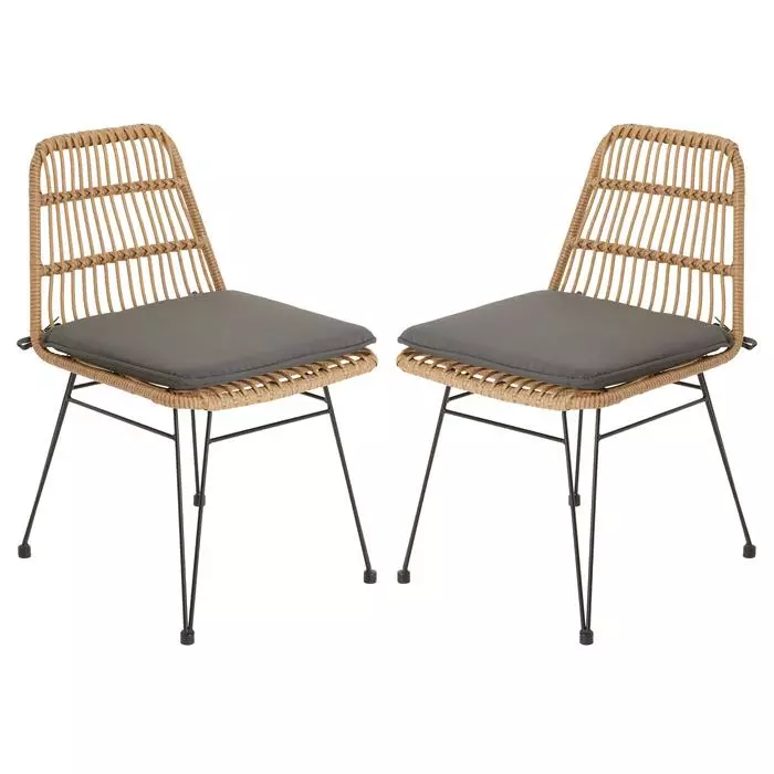 IDIMEX Esszimmerstuhl Gartenstuhl ENJOY Im 2er Set Mit Flechtrattan 3 IDIMEX Esszimmerstuhl Gartenstuhl ENJOY Im 2er Set Mit Flechtrattan
