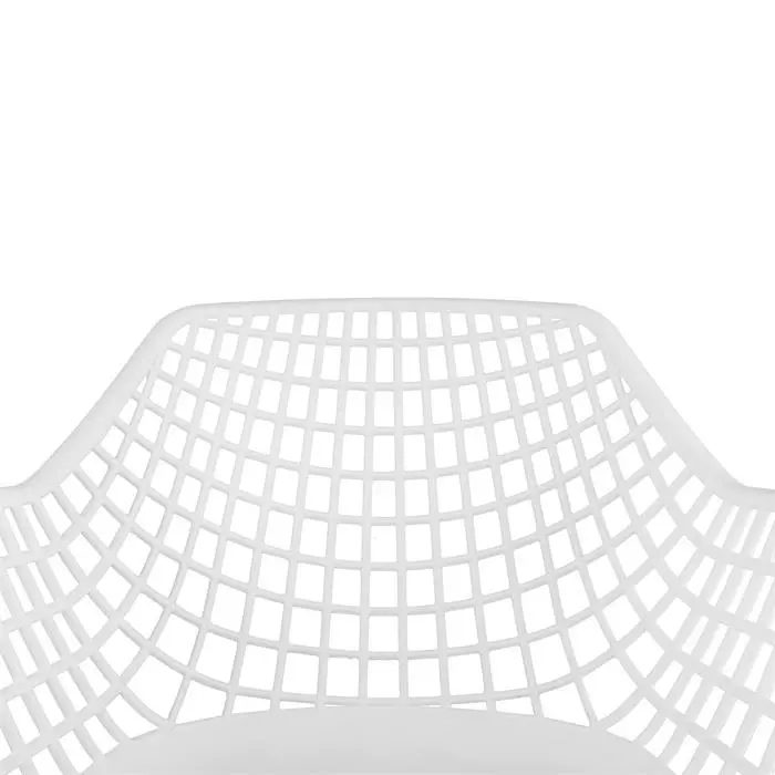 IDIMEX Esszimmerstuhl LUCIA Aus Kunststoff Im 4er Set In Weiß 8 IDIMEX Esszimmerstuhl LUCIA Aus Kunststoff Im 4er Set In Weiß – Bild 6