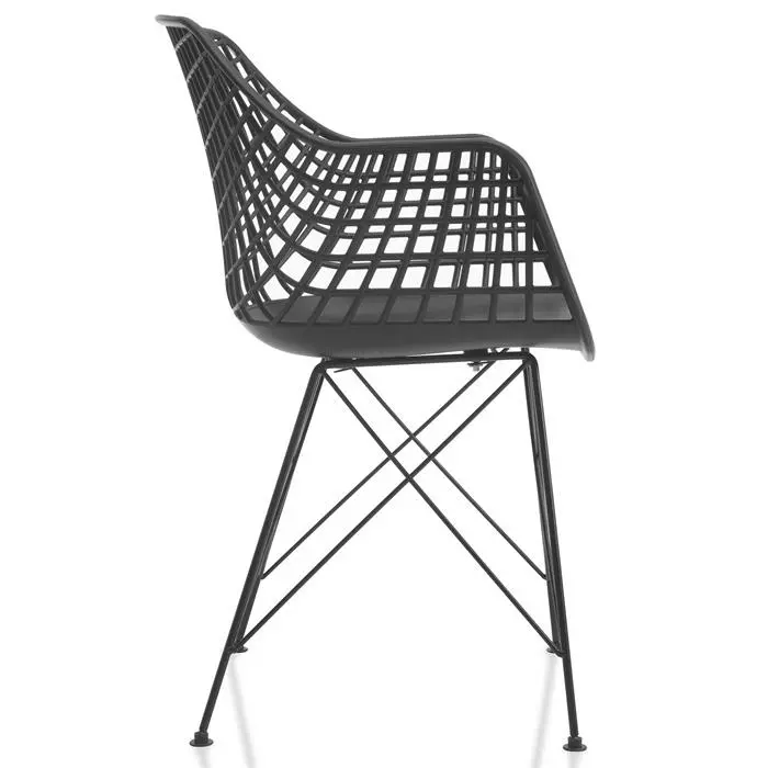 IDIMEX Esszimmerstuhl ALICANTE Im 4er Set In Schwarz 7 IDIMEX Esszimmerstuhl ALICANTE Im 4er Set In Schwarz – Bild 5