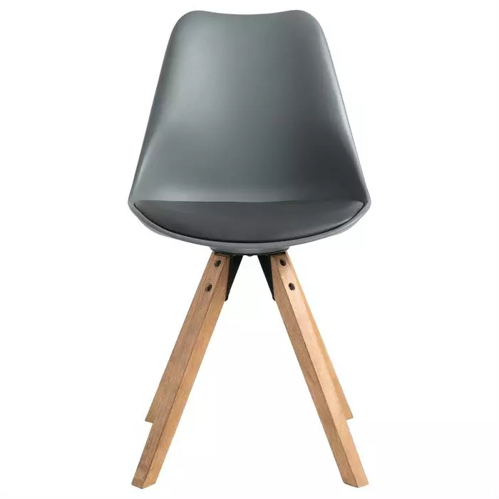 IDIMEX Esszimmerstuhl TYSON Im 4er Set In Grau 5 IDIMEX Esszimmerstuhl TYSON Im 4er Set In Grau – Bild 3