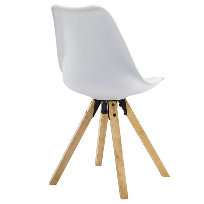 IDIMEX Esszimmerstuhl TYSON Im 4er Set In Weiß 4 IDIMEX Esszimmerstuhl TYSON Im 4er Set In Weiß – Bild 2