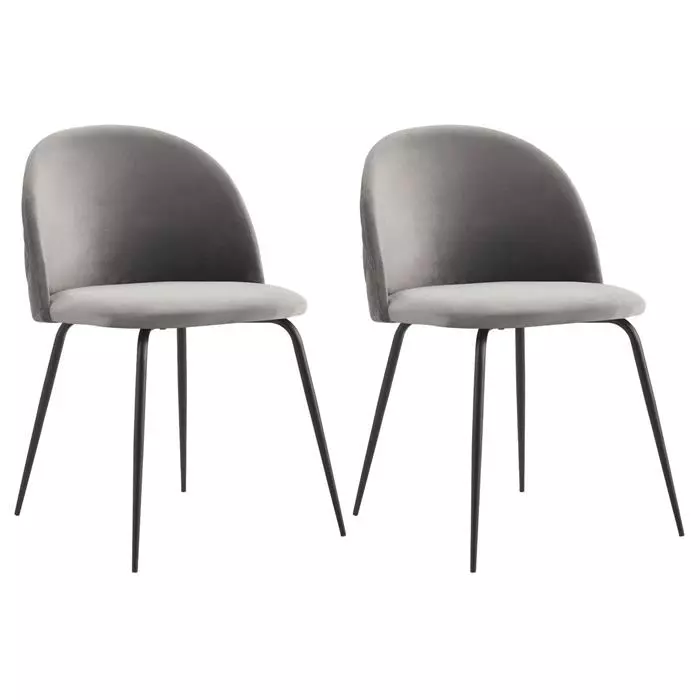 IDIMEX Esszimmerstuhl LOGAN Im 2er Set In Grau 3 IDIMEX Esszimmerstuhl LOGAN Im 2er Set In Grau