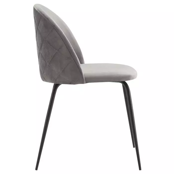 IDIMEX Esszimmerstuhl LOGAN Im 2er Set In Grau 5 IDIMEX Esszimmerstuhl LOGAN Im 2er Set In Grau – Bild 3