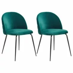 IDIMEX Esszimmerstuhl LOGAN Im 2er Set In Grün