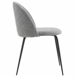 IDIMEX Esszimmerstuhl ARRIBA Im 2er Set In Grau -Sitzmöbel Verkaufsgeschäft 12899 2