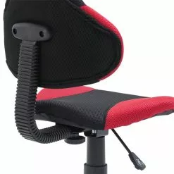 IDIMEX Kinderdrehstuhl ALONDRA Schwarz/rot -Sitzmöbel Verkaufsgeschäft 15220 3 N