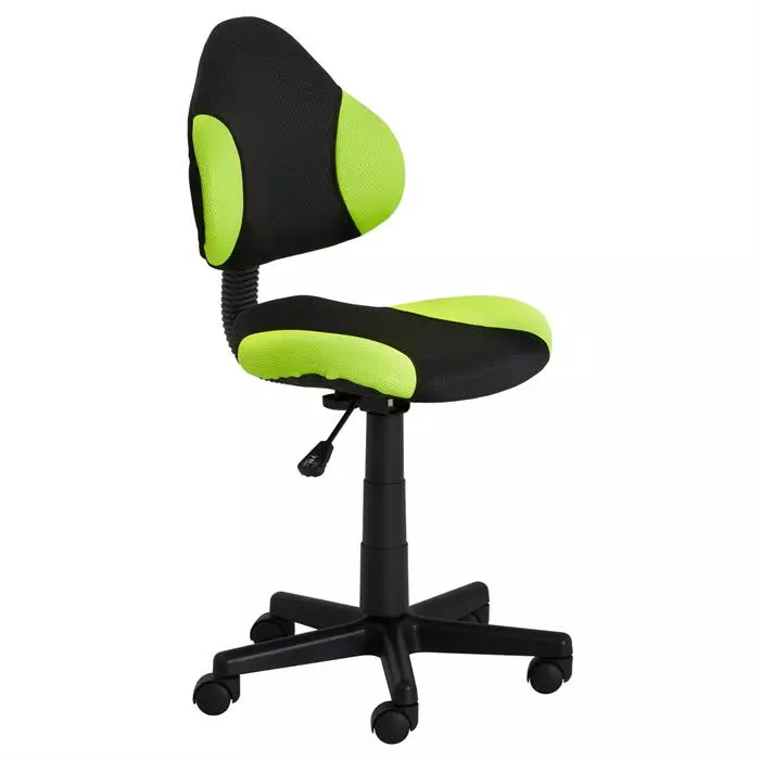 IDIMEX Kinderdrehstuhl ALONDRA Schwarz/grün 3 IDIMEX Kinderdrehstuhl ALONDRA Schwarz/grün