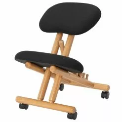 IDIMEX Kniehocker BORMIO Höhenverstellbar, Ergonomisch In Schwarz -Sitzmöbel Verkaufsgeschäft 18800 2