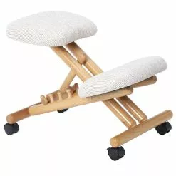 IDIMEX Kniehocker BORMIO Höhenverstellbar, Ergonomisch In Beige