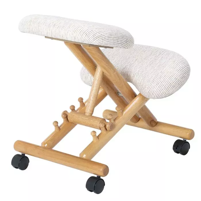 IDIMEX Kniehocker BORMIO Höhenverstellbar, Ergonomisch In Beige 4 IDIMEX Kniehocker BORMIO Höhenverstellbar, Ergonomisch In Beige – Bild 2