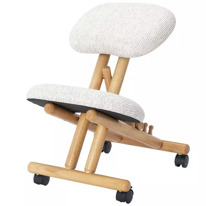 IDIMEX Kniehocker BORMIO Höhenverstellbar, Ergonomisch In Beige 5 IDIMEX Kniehocker BORMIO Höhenverstellbar, Ergonomisch In Beige – Bild 3