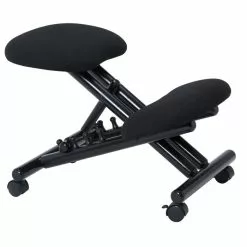 IDIMEX Kniehocker VICHY Höhenverstellbar, Ergonomisch In Schwarz