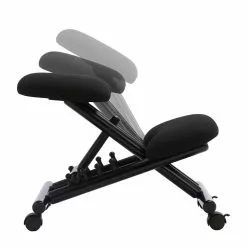 IDIMEX Kniehocker VICHY Höhenverstellbar, Ergonomisch In Schwarz -Sitzmöbel Verkaufsgeschäft 18804 5