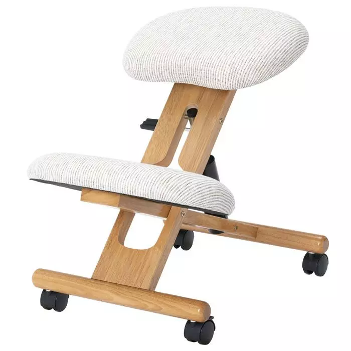 IDIMEX Kniehocker VILLACH Höhenverstellbar, Ergonomisch In Beige 5 IDIMEX Kniehocker VILLACH Höhenverstellbar, Ergonomisch In Beige – Bild 3