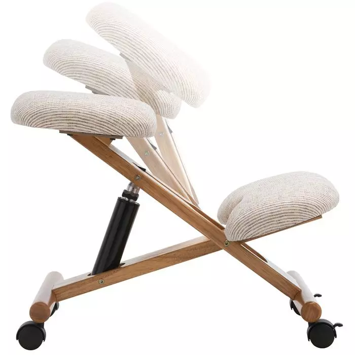 IDIMEX Kniehocker VILLACH Höhenverstellbar, Ergonomisch In Beige 7 IDIMEX Kniehocker VILLACH Höhenverstellbar, Ergonomisch In Beige – Bild 5