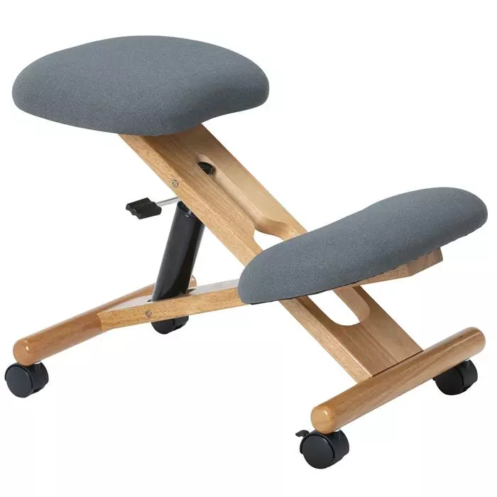 IDIMEX Kniehocker VILLACH Höhenverstellbar, Ergonomisch In Grau 3 IDIMEX Kniehocker VILLACH Höhenverstellbar, Ergonomisch In Grau