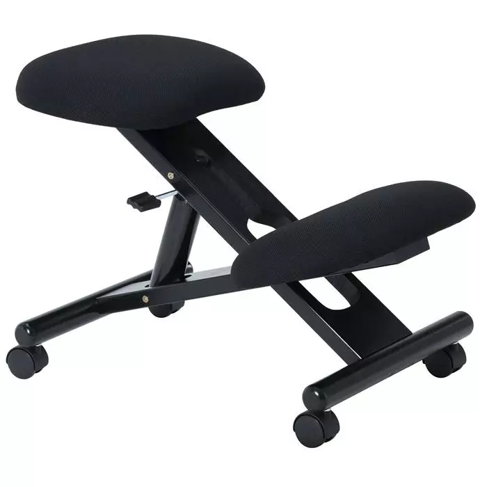 IDIMEX Kniehocker MALO Höhenverstellbar, Ergonomisch In Schwarz 3 IDIMEX Kniehocker MALO Höhenverstellbar, Ergonomisch In Schwarz