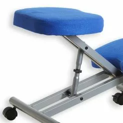 IDIMEX Kniehocker Kniestuhl ROBERT In Blau/alufarben 9 IDIMEX Kniehocker Kniestuhl ROBERT In Blau/alufarben -Sitzmöbel Verkaufsgeschäft 1882 3