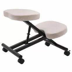 IDIMEX Kniehocker Kniestuhl ROBERT In Schwarz/beige 8 IDIMEX Kniehocker Kniestuhl ROBERT In Schwarz/beige -Sitzmöbel Verkaufsgeschäft 1885 2