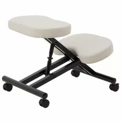 IDIMEX Kniehocker Kniestuhl ROBERT In Schwarz/weiß -Sitzmöbel Verkaufsgeschäft 1887 2