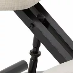 IDIMEX Kniehocker Kniestuhl ROBERT In Schwarz/weiß -Sitzmöbel Verkaufsgeschäft 1887 5