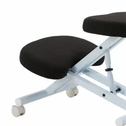 IDIMEX Kniehocker Kniestuhl ROBERT In Weiß/schwarz -Sitzmöbel Verkaufsgeschäft 1888 3