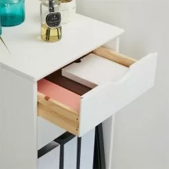 IDIMEX Rollcontainer KANO Mit 2 Schubladen Und 1 Ablagefach In Weiß -Sitzmöbel Verkaufsgeschäft 2114 AC4