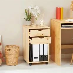 IDIMEX Rollcontainer KANO Mit 2 Schubladen Und 1 Ablagefach In Natur 10 IDIMEX Rollcontainer KANO Mit 2 Schubladen Und 1 Ablagefach In Natur -Sitzmöbel Verkaufsgeschäft 2115 AC2